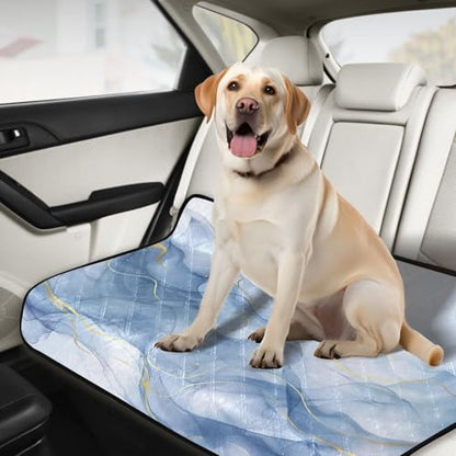Qilmy Marble Pet Mat, Waterproof Reusable Dog Training Pad Anti-Slip Pet Creat Pad for Small Medium Large Dogs and Cats - size: Medium+Large