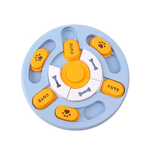 Sliding Modulel Intelligence Feeding Toy Interactively Slow Feeders Puzzles Bowl for Mental Enrichment And Training