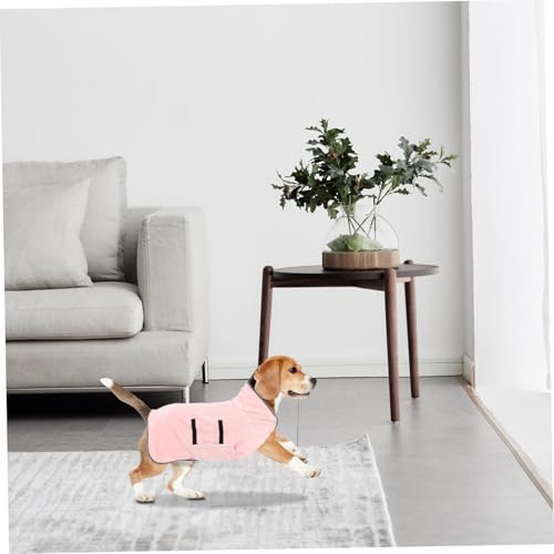 VICASKY Super Absorbent Quick Drying Dog Bathrobe Towel Fast Dry PET Towel for Dogs Cats Comfortable Microfiber Robe for Bathing and Swimming