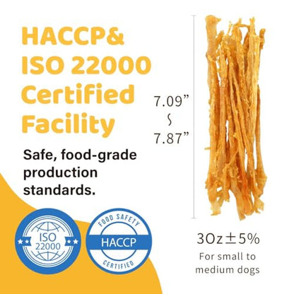 iPaw 5 Packs Value Combo Turkey Tendons for Dogs, Single Protein, Hypoallergenic, All Natural Human Grade Puppy Chew, Rawhide Alternative Dog Treats, Strip (Large) - size: 3 Ounce (Pack of 5)