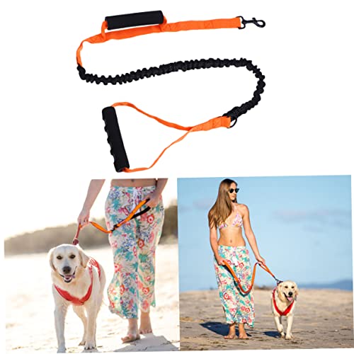 Toddmomy Pet Leash Rope Large Dogs Reflective Heavy Duty Training Lead Padded Handles for Comfort