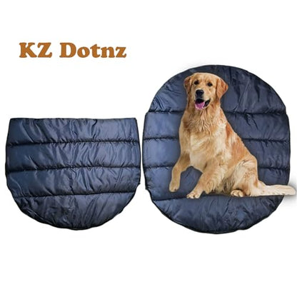 Outdoor Travel Dog Bed, Extra Durable Camping Dog Sleeping Bag, Large Portable Dog Mat, Machine Washable & Foldable, - size: Large