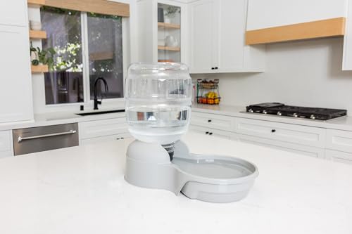 Petmate Aspen Pet Lebistro Cat and Dog Water Dispenser, Made in USA - color: Bleached Linen