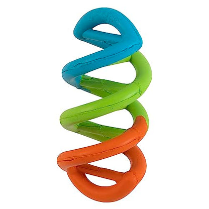 JW Pet Dogs In Action Rubber Chew Toy Company Dog Toy, Large (Colors Vary) Blacks &Grays - color: Rubber Chew Toy, size: Large