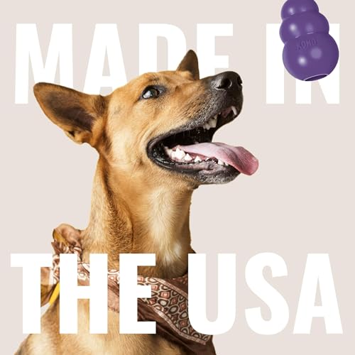 KONG Senior - Dog Toy with Gentle, Natural Rubber - Durable Dog Toy for Older Dogs - Use Treats with Stuffable Chew Toy - Treat Toy for Chewing & Fetching - for Medium Dogs (Pack of 2) - size: Medium(2-Pack)
