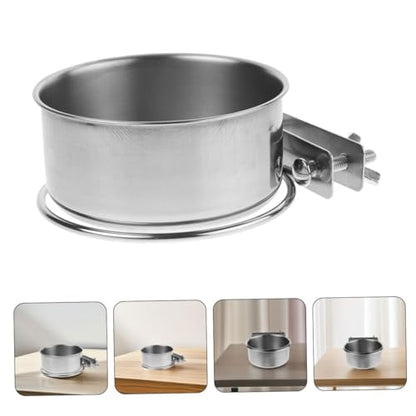 Hemoton Wall Mounted Pet Feeding Station Dog and Cat Bowls for Space Saving Easy Installation Versatile and Cats Wall-Mounted Feeding