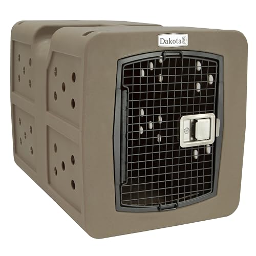 Dakota283 Dakota 283 Large Kennel -Frame Door- Coyote - color: Coyote, size: Large