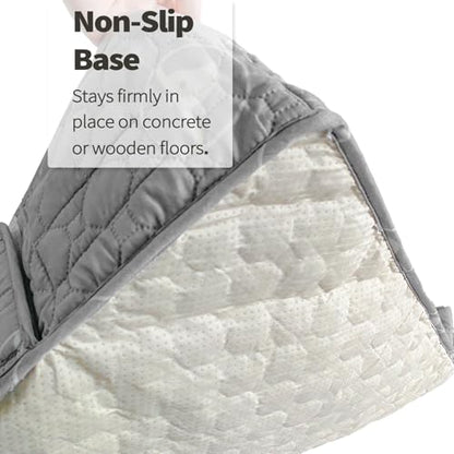 PJYuCien Playpen Bottom Pad for 36'' Width 4 Panel Pen, Gray | Protect Floor, Easy to Move and Clean – Perfect for Puppy, Duck, and Other Small Animals，Adhesive Tape Connect - style: Grey Bottom, 36"Width, Grey ( Adhesive Tape Connections )