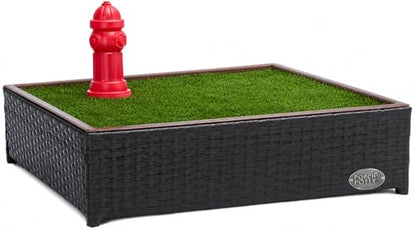 Porch Potty Dog Potty Turf, Small 26x50x7, Without Sprinkler System | Reusable Artificial Grass Pad, Washable Mat with Mesh Backing, Fast Drainage Design, Quick-Drying Surface, Pet Potty Training - size: PP Small New
