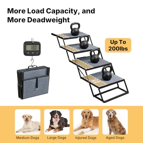 Veehoo Foldable Dog Ramp for Car Truck Extra Wide 20"