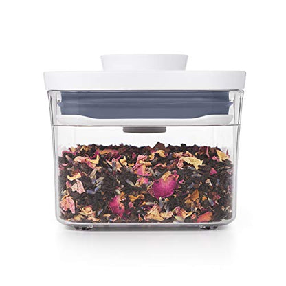 OXO Good Grips POP Container - Rectangle Mini 0.6 Qt - color: White, size: 0.6 Qt - Rectangle