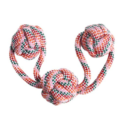 Dog Chew Ripe - Heavy Duty Pet Tug Toy | Aggressive Chewers Rope Toy with Knotted Design for Dogs Small Large Breeds Teeth Cleaning Training Indoor Play Exercise and Interactive Fun