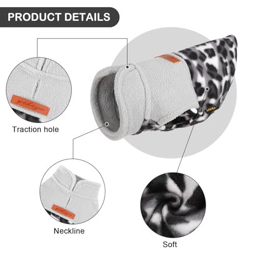 Dog Sweaters for Small Dogs Boy Girl, Plaid Puppy Sweater Fleece Dog Clothes Vest, Stretchy XSmall Doggie Sweater Pet Clothes, Chihuahua Teacup Puppy Clothes, Grey, XS - color: Grey, size: X-Small (Chest 13in )
