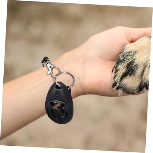 BESPORTBLE 2PCS Dog Training Clicker with Wrist Strap Portable PET Behavior Training Tool Loud Sound Clickers for Dogs for PET