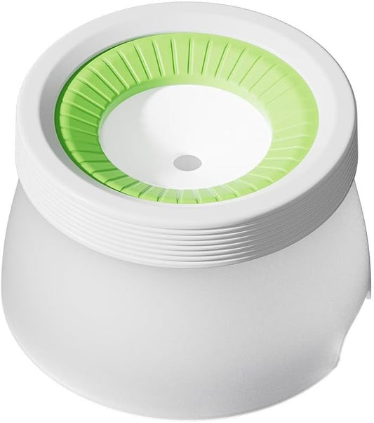 600ml Spill Proof Dog Water Bowl,Water Bowl for Cats no Spilling,Slow Drinking Water Dispenser for Dogs and Cats to Prevent Their Mouths Wet When Drinking, Splash-Proof, Anti-Play