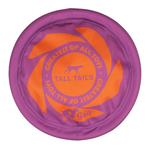 Tall Tails G.O.A.T. Greatest of All Toys Sport Flyer Fetch Toy for Dogs, Large - size: Large