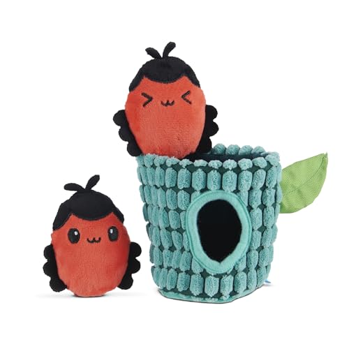 Barkbox Bao & BAB Plush Toy, Multi-Part Fun for and Perfect for Interactive Playtime, X-Small Breeds - color: Bao & Bab-X-small