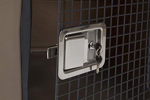 dakota283 Medium Kennel -Frame Door- Dark Granite - color: Dark Granite, size: Medium