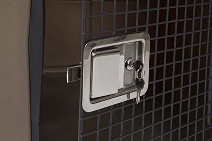 dakota283 Medium Kennel -Frame Door- Dark Granite - color: Dark Granite, size: Medium