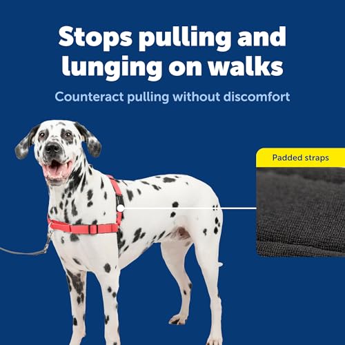 Petsafe Deluxe Easy Walk Harness, Large, Rose Pink, EWH-D-HC-L-RSE - color: Rose Red, size: Large (Pack of 1)