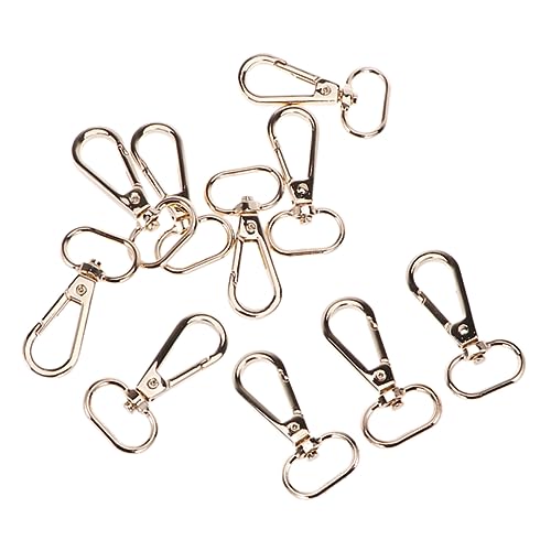 VICASKY 10pcs Dog Buckles for Collars and Harnesses Versatile Pet Tag for Cats and Dogs for Easy Attachment and Removal of Tags