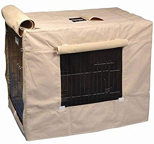 PRECISION PET Indoor Outdoor Crate Cover for Size 5000 Crates Tan - color: Tan, size: Large