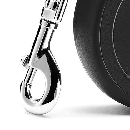 Automatic Leash Flexi New Classic M 5 M Black Tape - color: Multi, size: Medium (5m)