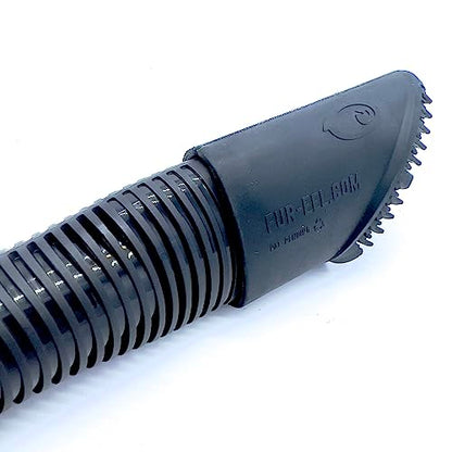 Buff Brite Pet Grooming Tool Fur-EEL FANG PRO Cat & Dog Hair Remover, Black - style: Fang & Fur-EEL PRO Attachment