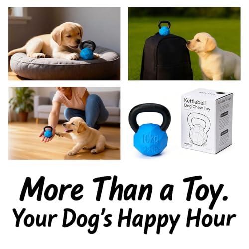MECOOL Indestructible Dog Toy for Aggressive Chewers - Heavy Duty Chew Ring with Durable Nylon and Treat Dispenser Rubber Base, Interactive Food Puzzle Dog Chew Toy,Medium Blue for Puppy - size: S Blue