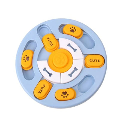 Sliding Modulel Intelligence Feeding Toy Interactively Slow Feeders Puzzles Bowl for Mental Enrichment And Training