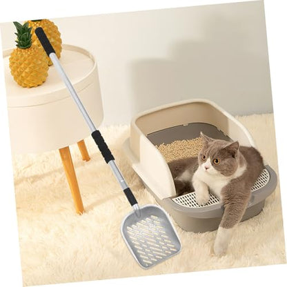 Long Handle Pooper Scooper Pet Supplies for Dogs Cat Litter Box Scooper Litter Scoop Multi-Functional Cleaning Tool Dog Accessories