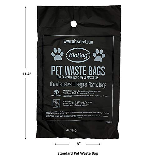 BioBag Premium Pet Waste Bags, Bulk Pack, 2500 Count, Great For All Dog Breeds, Fits in Standard Park Dispensers - style: Standard Bulk Pack (2500 Bags)