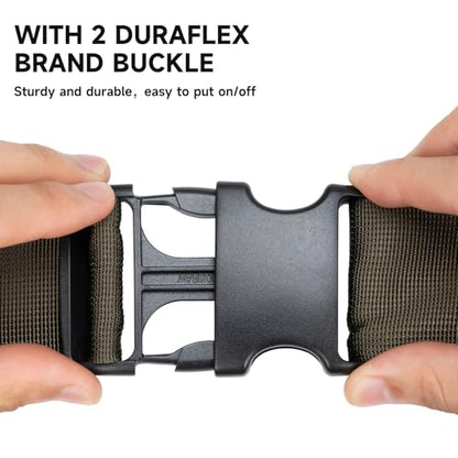 EXCELLENT ELITE SPANKER Tactical Dog Harness Patrol Harness Service Dog Vest Military Dog Vest Working Dog Vest with Handle(Ranger Green-L) - color: Ranger Green, size: L-(27.5 - 35.5")