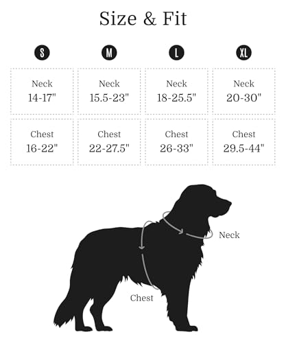 MagEase Dog Harness - 3-Second Magnetic Buckles, 3-Point No-Pull Control, Heavy-Duty 900D Nylon, Dual Safety Handles, Breathable Mesh,Adjustable Fit, Black, Large - color: Black, size: L