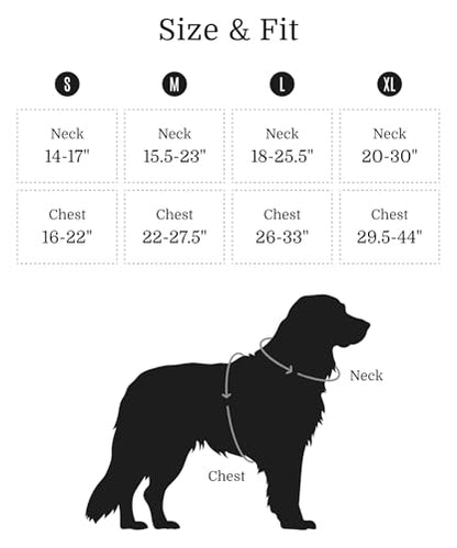 MagEase Dog Harness - 3-Second Magnetic Buckles, 3-Point No-Pull Control, Heavy-Duty 900D Nylon, Dual Safety Handles, Breathable Mesh,Adjustable Fit, Black, Large - color: Black, size: L