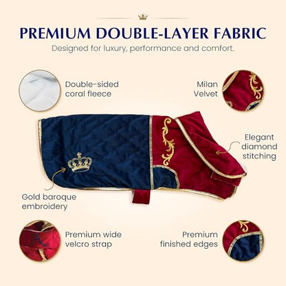 Aristocian Dog Bathrobe, Dog Grooming Supplies, Absorbent Towels for Dogs, Quick Drying Dog Bathrobe, Dog Bath Supplies, Dog Towel, Dog Robe, Dog Pajamas, Dog Clothes for Large Dogs, Dog Accessories - size: Medium