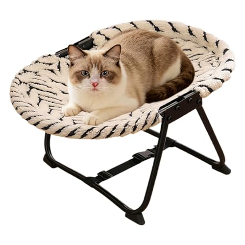 Outdoor Dog Bed - Portable Foldable Washable Non Slip Cot,Foldable 22.44 x 16.14 x 10.23Inch Lifted Dog Bed | for Pets Cats Kitten Puppy Sleep Rest Camping Travel - size: B
