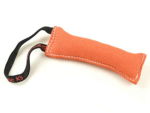 Redline K9 Bite Suit Tug Toy (3" x 10") 1 Handle (Orange) - color: Orange