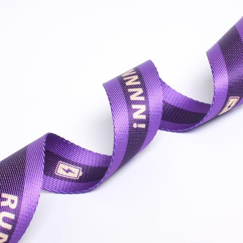 Hands Free Dog Leash, Heavy Duty with Waist Belt & Storage Pouch, Strong Pull Control, Two Handles Bungee for Running & Walking, Big & Medium Dogs, Purple - color: Purple