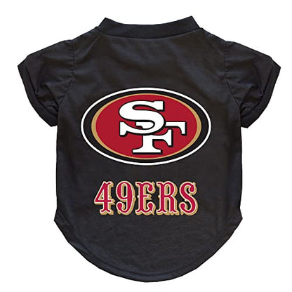 Littlearth NFL San Francisco 49ers Pet T-Shirt, Team Color, Medium - color: San Francisco 49ers, size: Medium