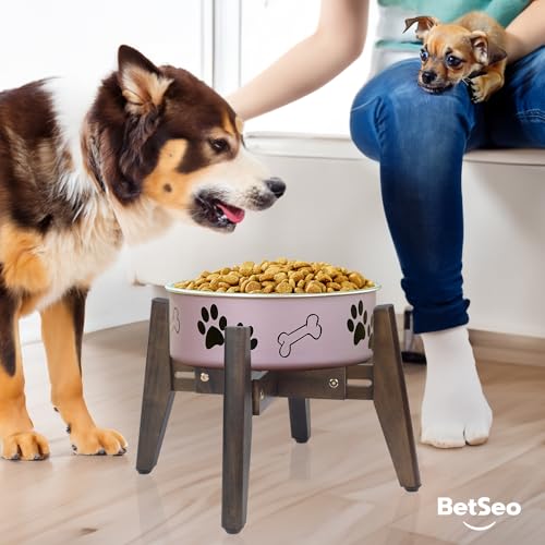2Pack - Dog Bowl Stand for Water/Food - Adjust with Lock - Dog Water Fountain Holder, Elevates Pet Food and Water Feeder Bowls (Bowl not Included) (2 Pack - (Height 10.4in Width 8-11.5 in) - color: 2 Pack - (Height 10.4in Width 8-11.5 in)