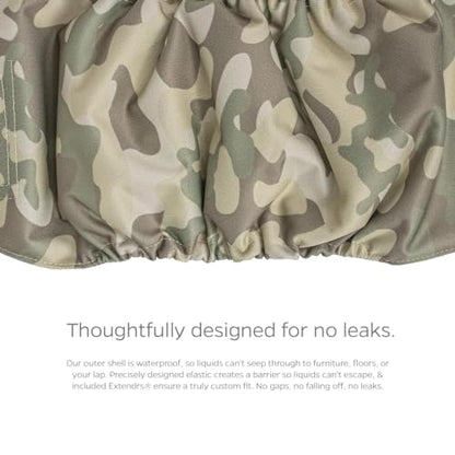 Pet Parents® Washable Belly Bands for Male Dogs (3pack) + Extendrs® of Durable Dog Diapers Male, Premium Male Dog Diapers & Dog Wraps (X-Small, Camo) - color: Camo, size: X-Small (11-13")