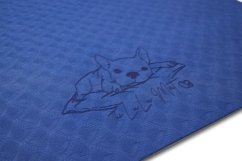 LuLu Mat Place Training Mat for Dogs — Non-Slip Yoga-Style Mat for Place Command, Calm Settle & Impulse Control — Puppy & Adult Dogs, Indoor/Outdoor, Rolls Up for Travel (24" x 36")