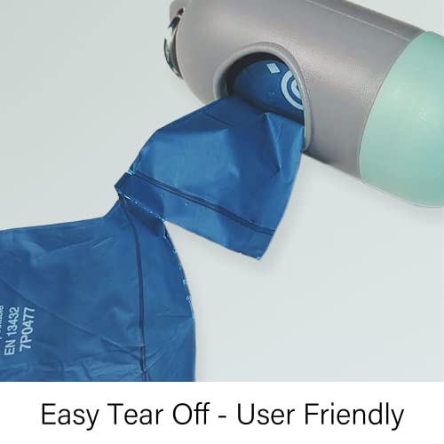 Dog Poop Bags with Handles, 252 Count, Extra Thick Leak-Proof Dog Waste Bags, Certified Compostable, Unscented & Eco-Friendly, 9 x 13 inch (16 inch w/Handles) - size: 252 Count (Pack of 1)