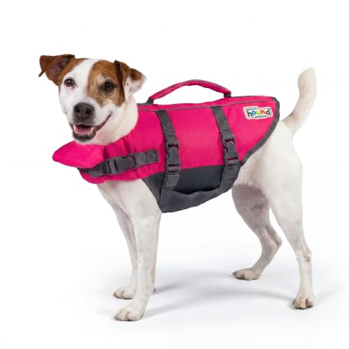 Outward Hound Granby Splash Pink Dog Life Jacket, Small - color: Pink, size: Small (Chest Girth: 16"-20")