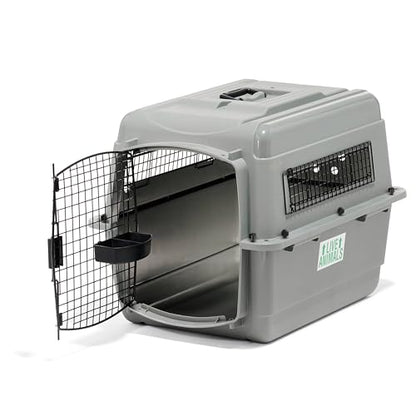 Petmate Sky Kennel - For Air and Travel, Airline Compliant Dog Crate for Pets up 15-30 lbs, Heavy Duty Dog Kennel, Made in the USA- 28 Inches - size: 28 Inch