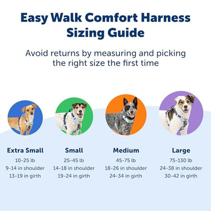 PetSafe Easy Walk Comfort No-Pull Dog Harness Padding - Better Walks on 1st Use - 5 Points of Adjustment Small, Green Gingham - color: Gingham, size: Small