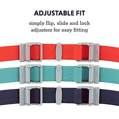 Ruffwear, Confluence Dog Collar, Waterproof Heavy Duty Quick Release Buckle, Odor-Resistant Easy Clean Adjustable TPU Webbing with & Silent ID Attachment, Red Sumac, 14"-20" - color: Red Sumac, size: 14"-20"