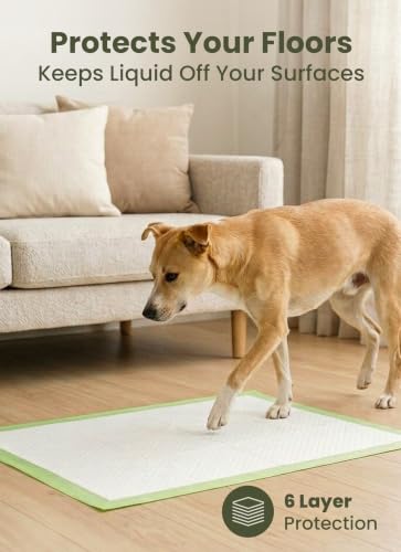 Pogi’s Potty Pads with Sticky Tabs – XL, Super Absorbent, Odor Blocking, 20-Count (24x35in) - size: Extra Large - 24 x 35"