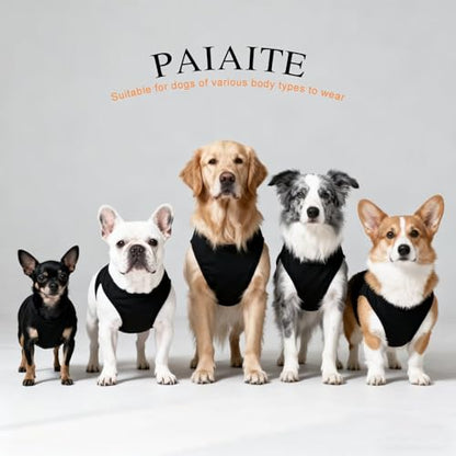 Discover Cozy Cotton Canine Wear: Breathable Soft, and Lightweight Dog Shirt Vest with Eye-Catching Graphics(GOD GOT ME), Keeping Your Furry Friend Warm and Comfy! Black 2XL - color: Black, size: 2XL-(15~30lb) | Back(~20.1")
